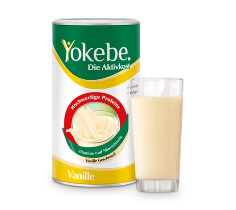 Yokebe Vanille Diätshake Lactosefrei